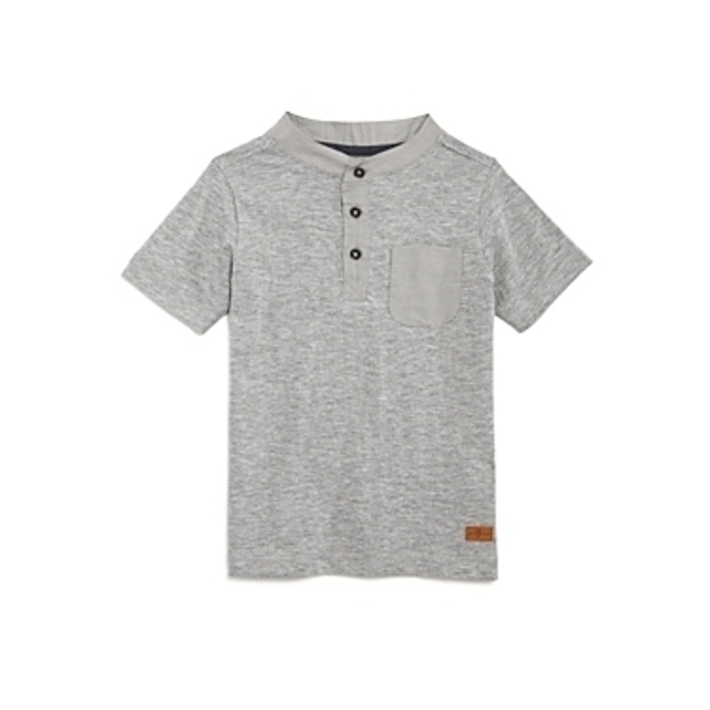 7 for All Mankind Slub Jersey Henley - Chic Casual Top